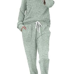Women's Button Down Lounge Set